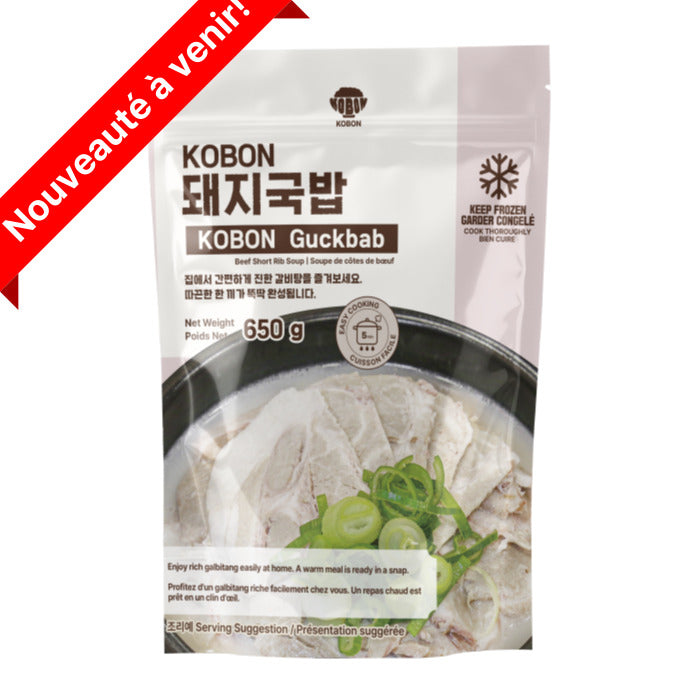 KOBON Pork soup DWAEJI Guckbab 650g (Français)