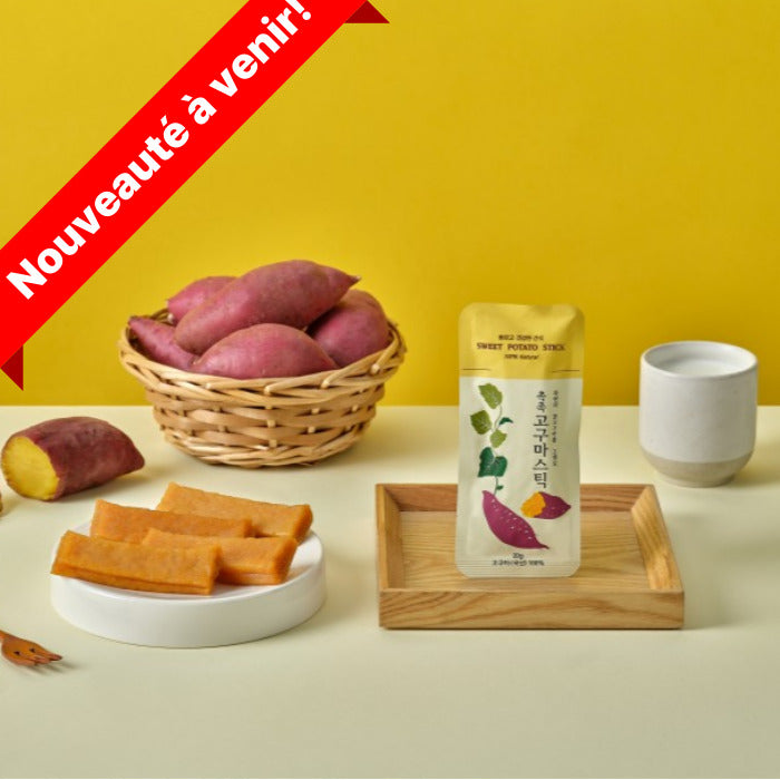 CHOCK CHOCK BÂTONNET DE PATATE DOUCE 20g (Français)